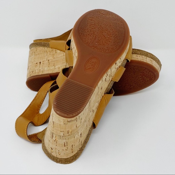 NEW Sofft Chamblee Leather Wedge Sandal - Picture 7 of 8